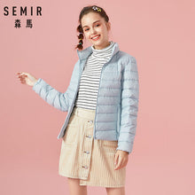 Load image into Gallery viewer, SEMIR 2020 Winter Down Jacket Women Short Jackets New Down Hooded Warm Autumn Slim Coat for Female Casual Tops winter jackets