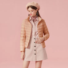 Load image into Gallery viewer, SEMIR 2020 Winter Down Jacket Women Short Jackets New Down Hooded Warm Autumn Slim Coat for Female Casual Tops winter jackets