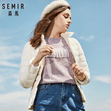 Load image into Gallery viewer, SEMIR 2020 Winter Down Jacket Women Short Jackets New Down Hooded Warm Autumn Slim Coat for Female Casual Tops winter jackets

